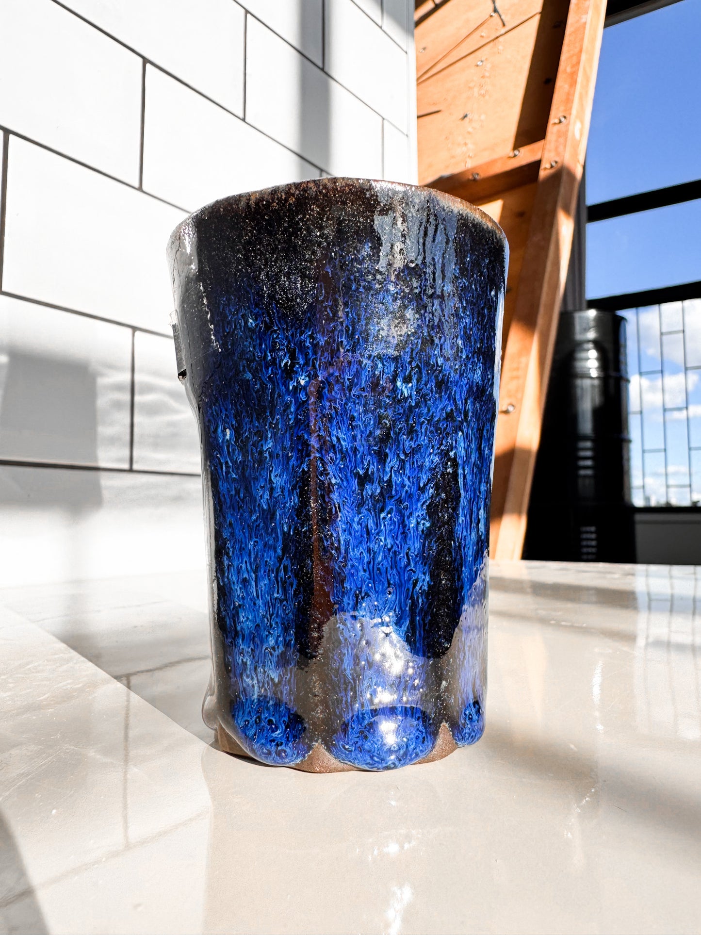 Copo Industrial Azul