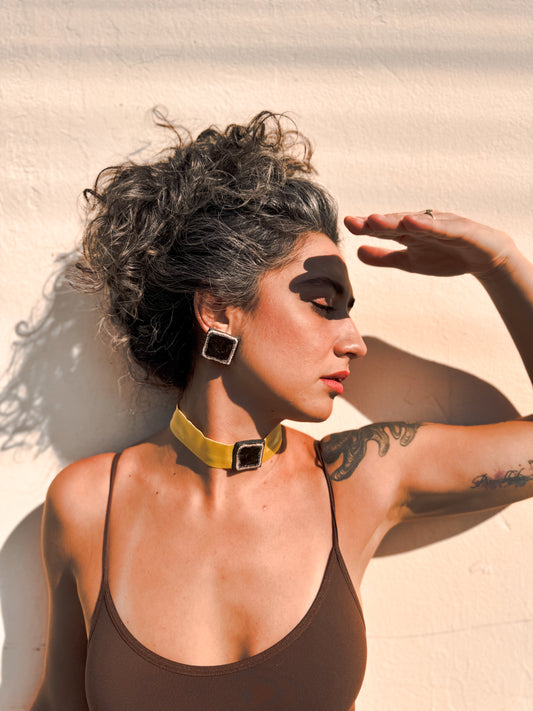 Brinco Black + Choker