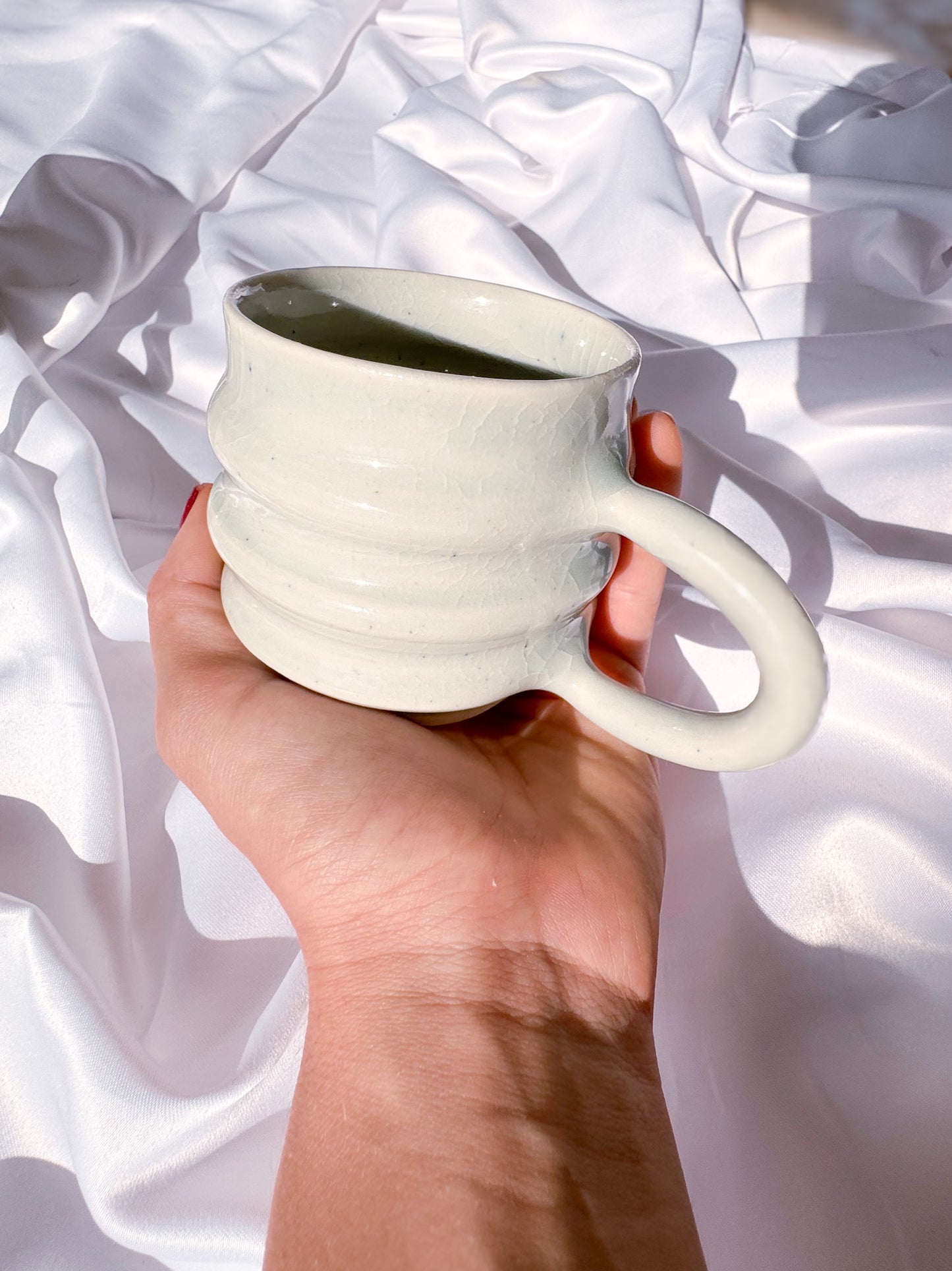 Caneca Levemente Azul