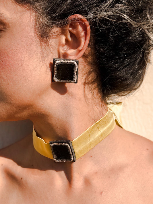 Brinco Black + Choker